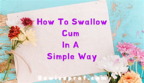 swallow cum|cum.